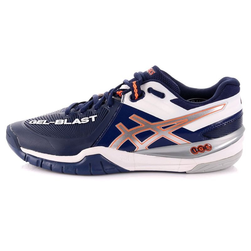 Asics GEL-BLAST 6 5093 Navy/White | SQUASH \ Shoes \ Asics BADMINTON ...