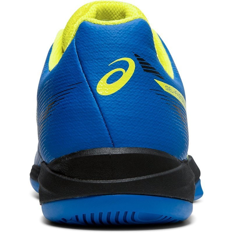 Asics GELFASTBALL 3 401 Blue Yellow Black SQUASH \ Shoes