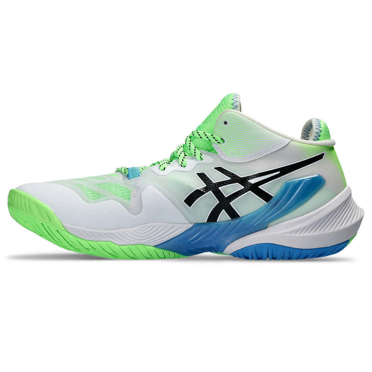 Asics METARISE White / Black White || Green || Blue | SQUASH \ Shoes ...