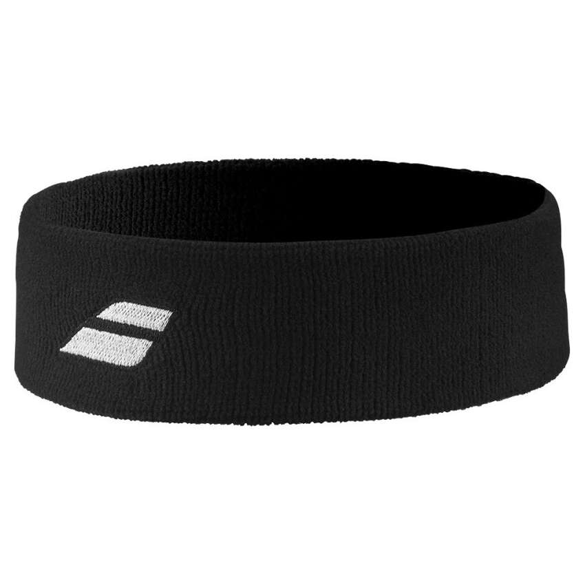 Babolat Logo Headband Black Black | SQUASH \ Accessories \ Wristbands ...