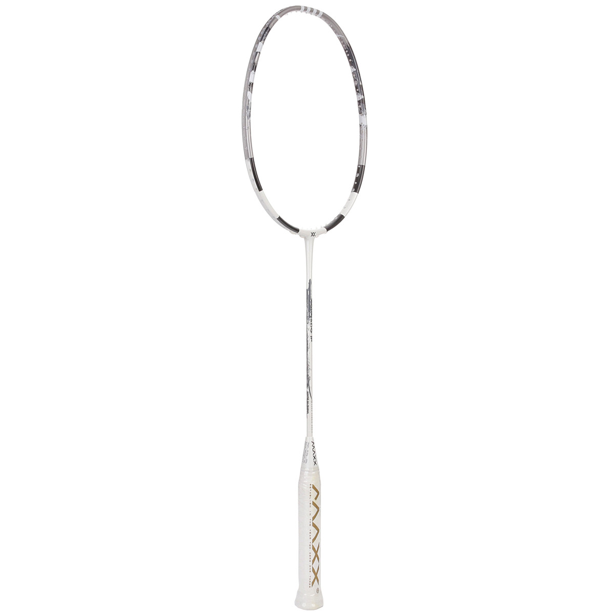 Badminton racquet Maxx Tornado IP White / Black White || Black ...
