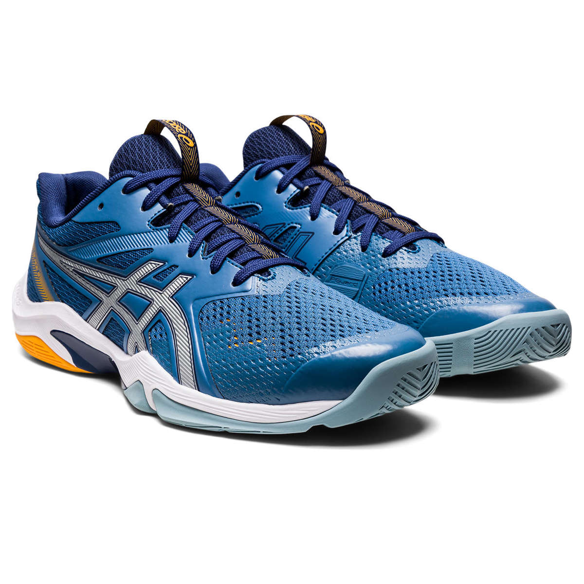 Buty Asics Gel-Blade 8 Azure / Pure Silver Blue || Violet || Orange ...