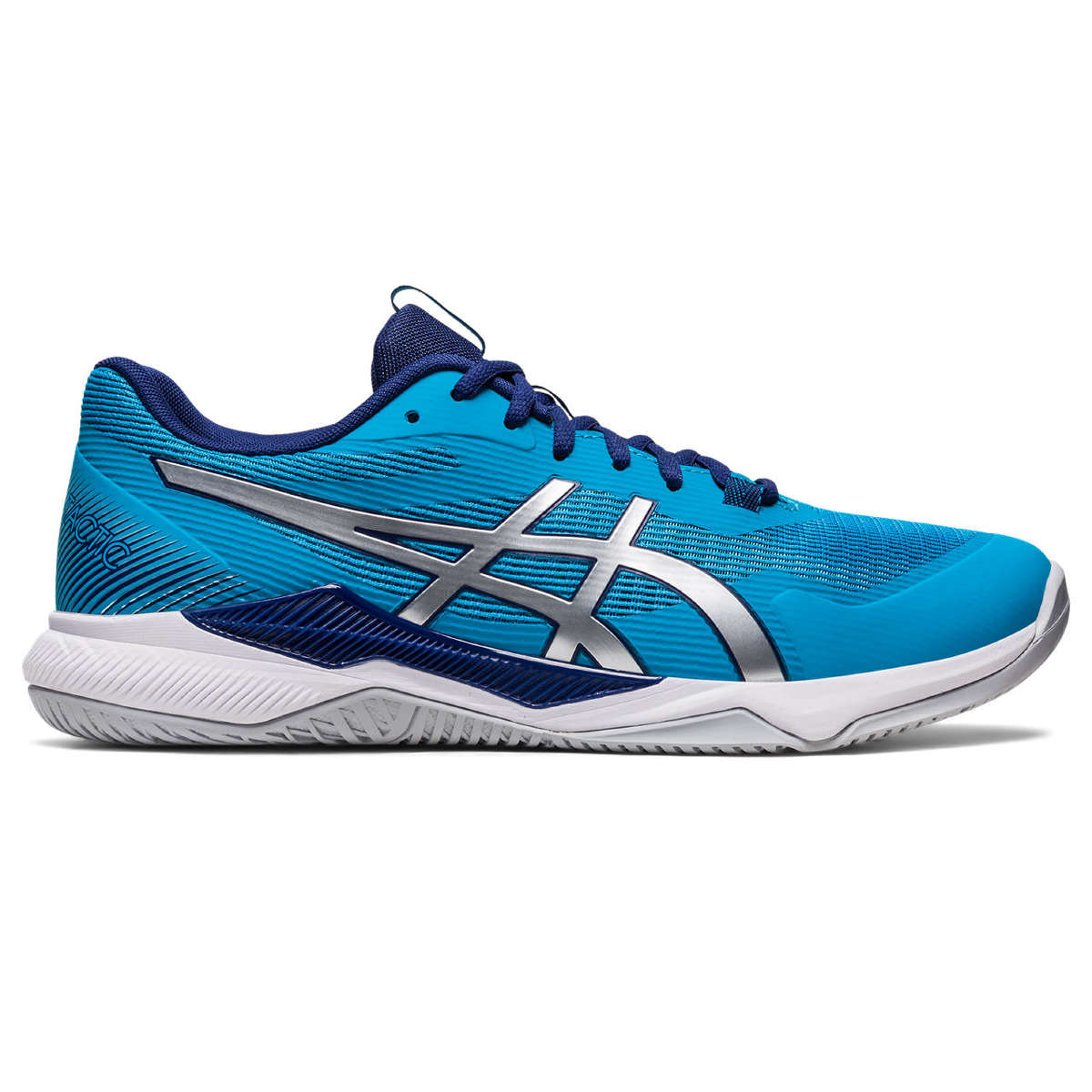 Buty Asics Gel-Tactic Island Blue / Pure Silver Blue || White || Navy ...