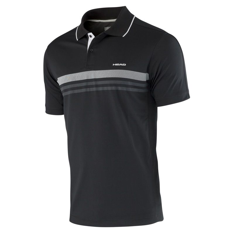 Head Men's Polo 811655 Black | CLOTHES \ UNISEX CLOTHES \ Shirts ...