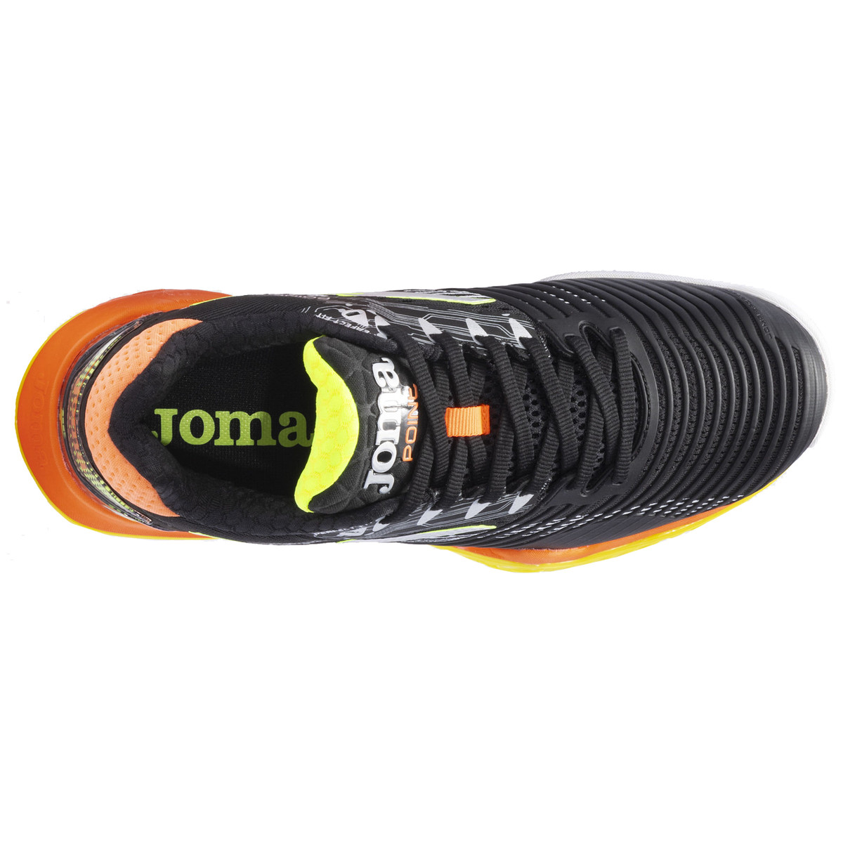 Joma T.Point 23 Clay Black / Orange | SHOES \ Tennis \ Men's TENNIS ...