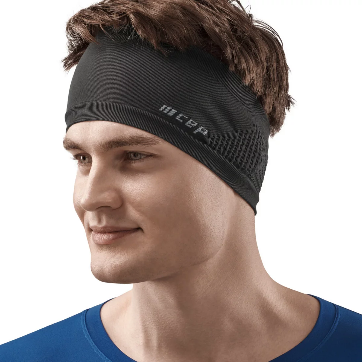 Opaska na głowę CEP Cold Weather Headband Black SQUASH \ Accessories