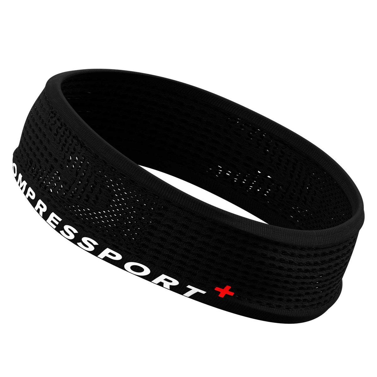 Opaska na głowę Compressport On/Off Thin Headband Black Black | SQUASH ...