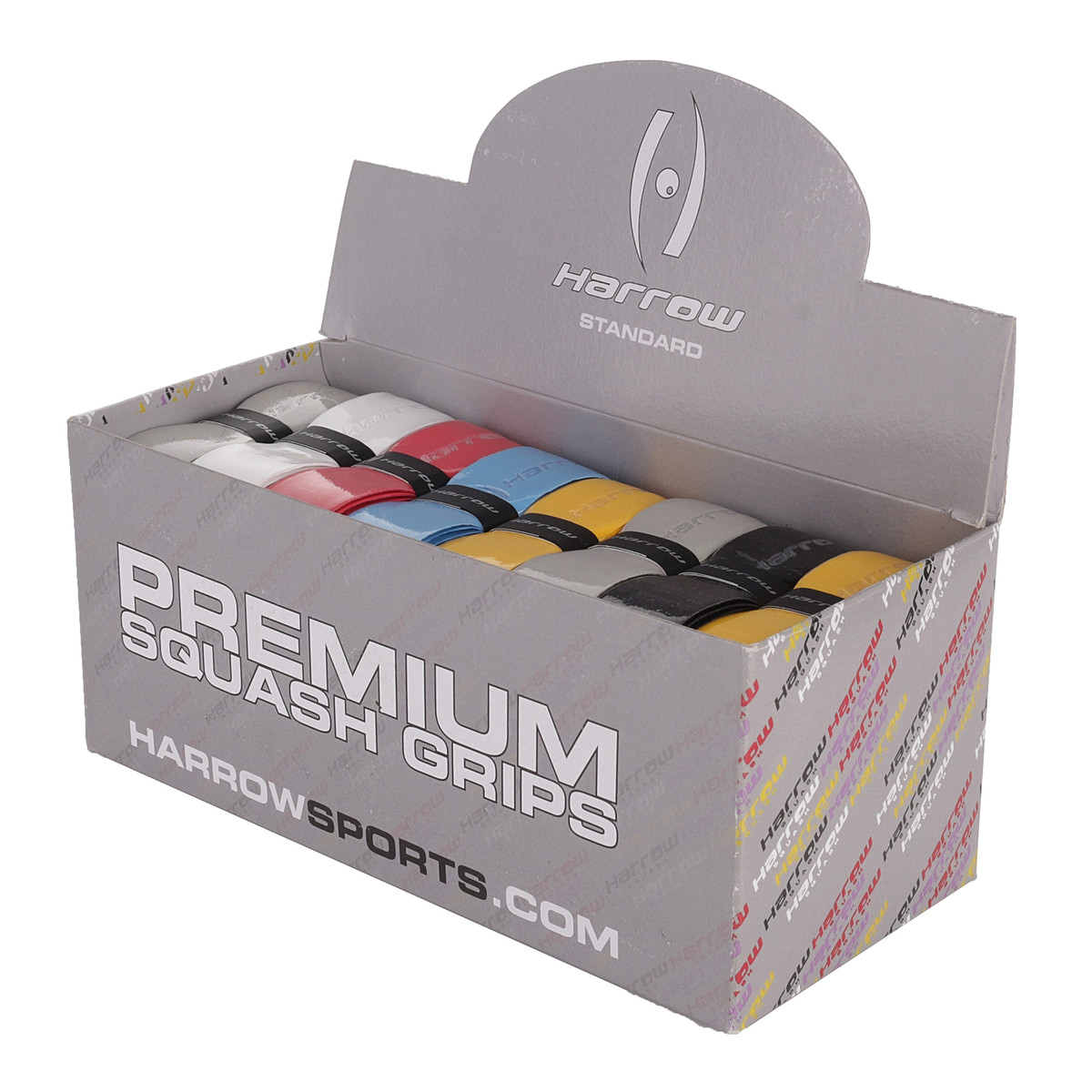 Owijki Harrow Premium Squash Grip Box Assorted 24szt. SQUASH \ Accessories \ Grips BADMINTON