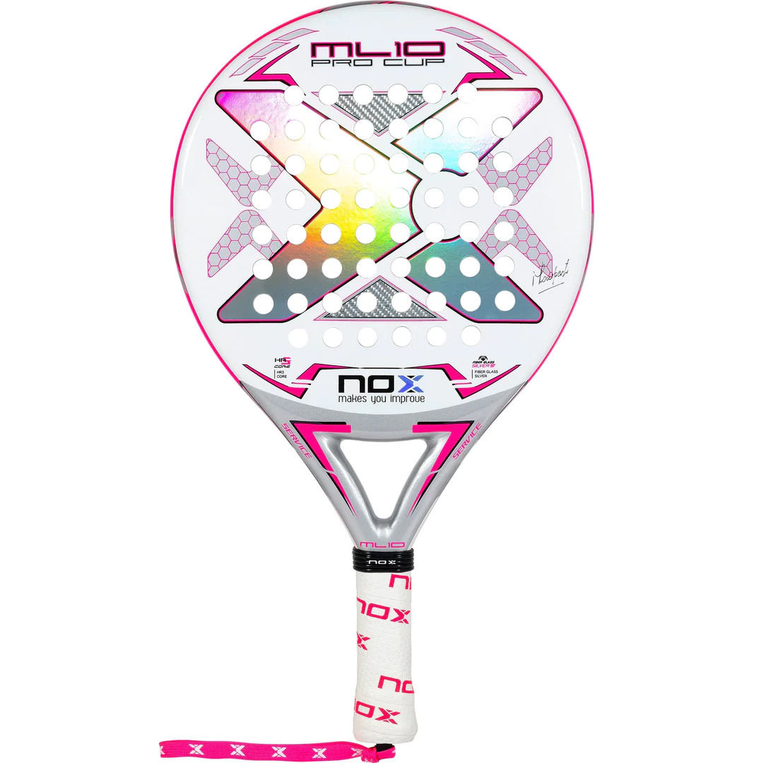 Padel racquet Nox ML10 Pro Cup Silver | SPORTS \ Padel \ Racquets ...