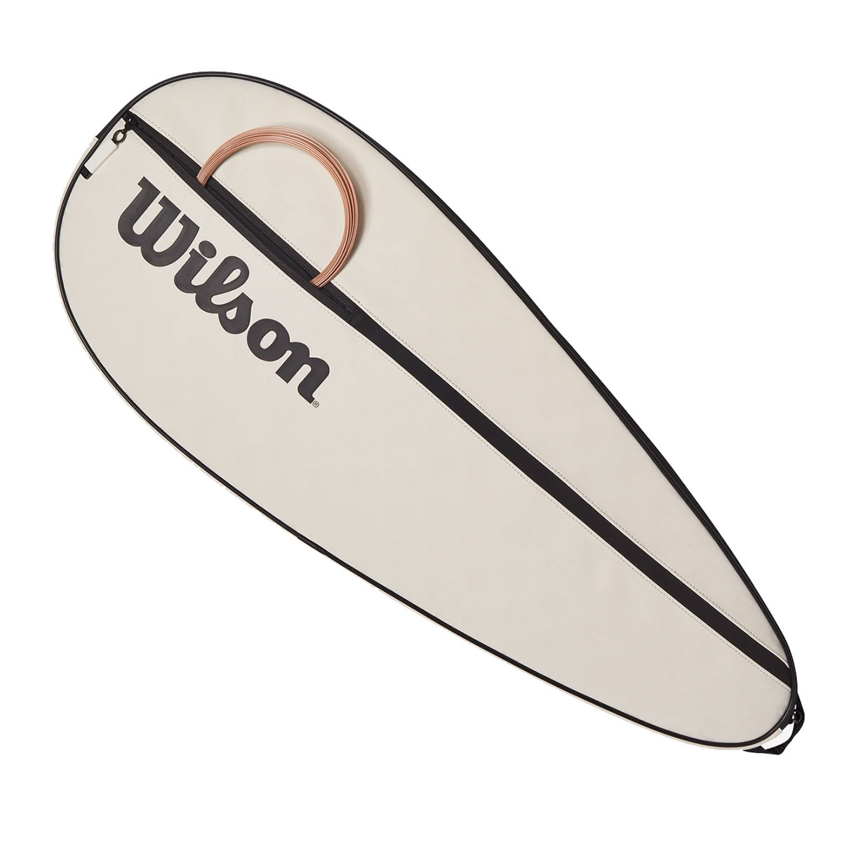 Pokrowiec Wilson Premium Tennis Racquet Cover Cream TENNIS \ Racquet