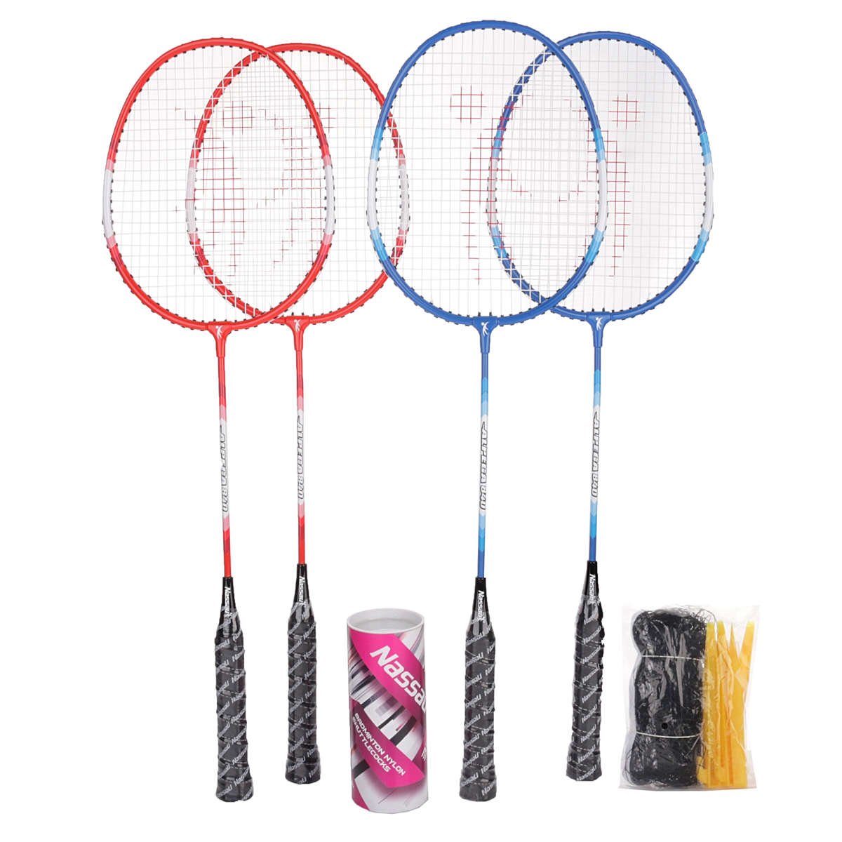 Zestaw Nassau Badminton 4R Set | BADMINTON \ Racquets \ Sets E-max up ...