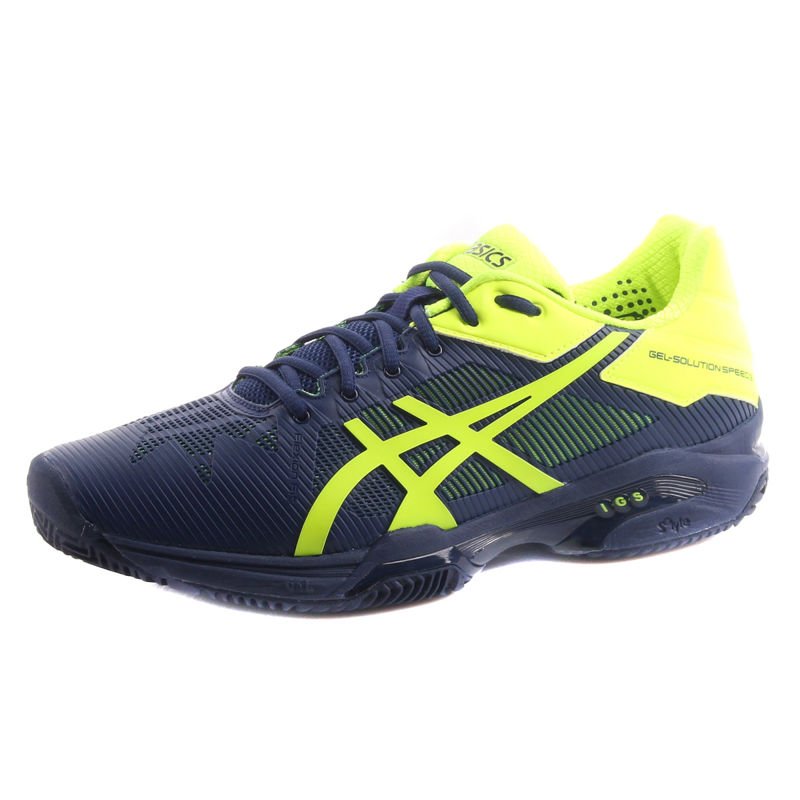 Asics gel solution speed 3 clay 2017 indigo tennisschuhe sale herren