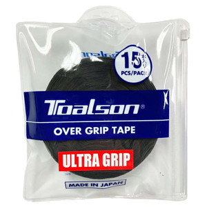 Owijki Toalson Ultra Grip Czarne 15szt.
