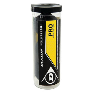 Piłka Dunlop Pro Double Yellow Dot Tuba 3Pack