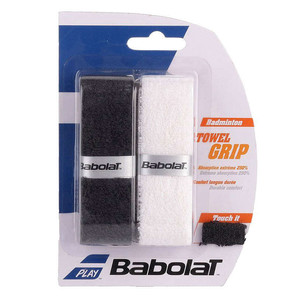 Owijki Babolat Towel Grip Czarny/Biały 2szt.