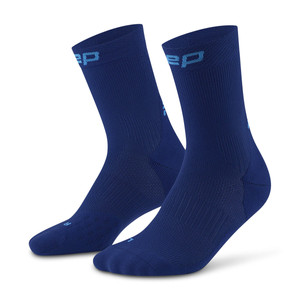 CEP Core Run Mid Cut Socks 5.0 Dark Blue