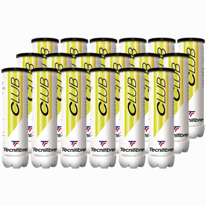 Piłki Tecnifibre CLUB karton 18x4szt.