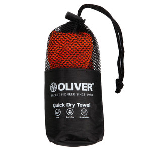Oliver Quick-Dry Towel Orange / Gray