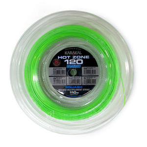 Naciąg squash Karakal Hot Zone Braided 120 Green (110 m)