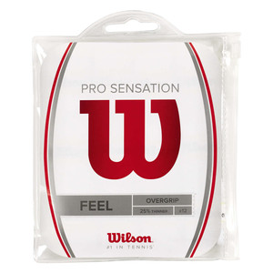 Owijki Wilson Pro Sensation Overgrip 12Pack White