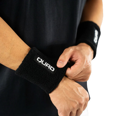 Quad Wristband Black 2Pack