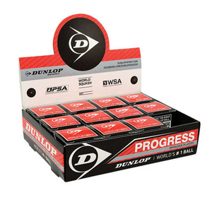 Dunlop Progress Red Dot 12Pack