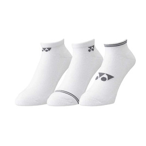 Yonex 19218 Sport Low-cut Socks 3-pack White