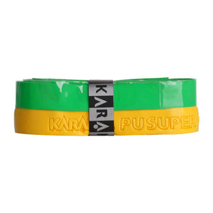 Owijka Karakal PU Super Grip Duo Green / Yellow 1szt.