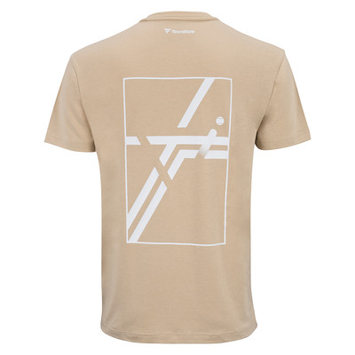Koszulka Tecnifibre Graphic Tee T-shirt Sand
