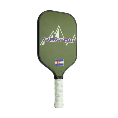 Rakieta do pickleballa Harrow Peak XC Olive / Purple
