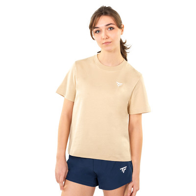 Tecnifibre Graphic Women's Tee T-shirt Sand