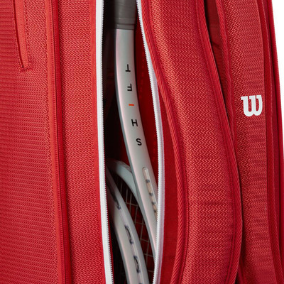 Wilson Super Tour 6 Pack Red