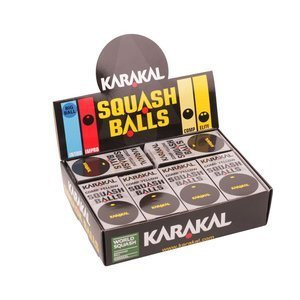 Piłka Karakal Comp Yellow Dot 12Pack