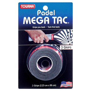 Tourna Padel Mega Tac Black 3Pack