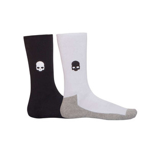 Hydrogen Socks 2Pack White / Black