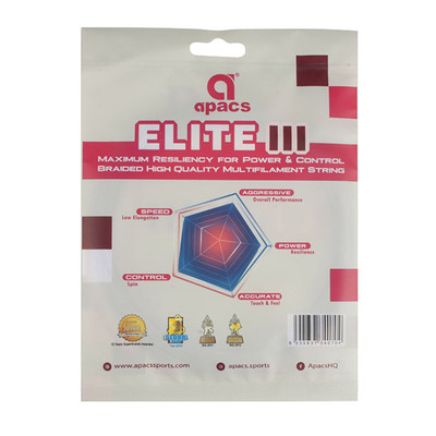 Badminton string Apacs Elite III 0.68 Blue