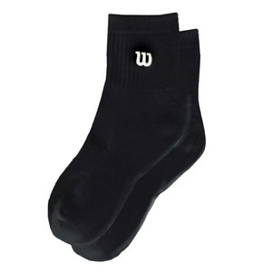 Wilson Quarter-Length Socks 1P Black