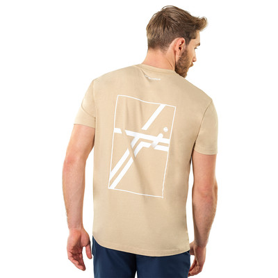 Tecnifibre Graphic Tee T-shirt Sand
