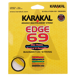 Karakal Edge 69 Badminton String Yellow
