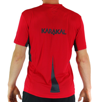 Karakal Pro Tour Tee Red / Graphite