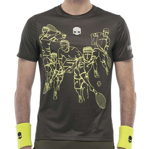 Hydrogen Sketch Tech T-shirt Military Green