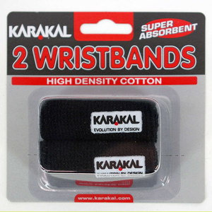 Karakal Wristband Black 2pcs.