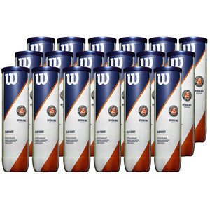 Piłki Wilson Roland Garros Clay Court 18x4szt.