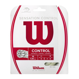 Tennis string Wilson Sensation Control 16 1.30 Natural