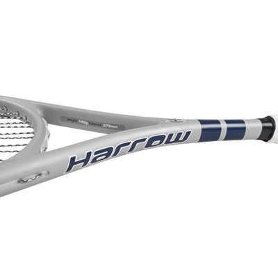 Harrow Stratus Grey / Navy Squash Racquet