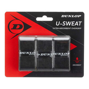 Owijki Dunlop U-Sweat Overgrip Black 3szt.