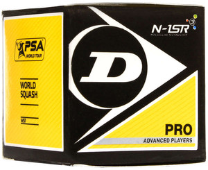 Dunlop Pro Double Yellow Dot