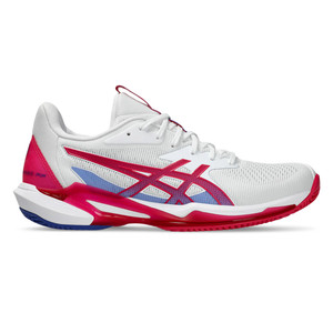 Asics Solution Speed FF 3 CLAY Women's White / Bright Rose