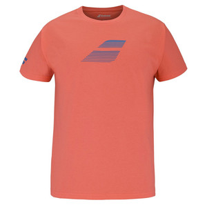Koszulka Babolat Exercise Big Flag Tee Hot Coral