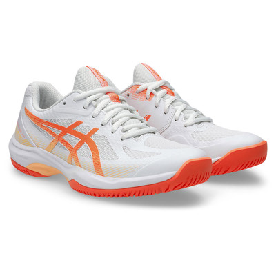 Asics Gel-Court Hunter FF White / Coral